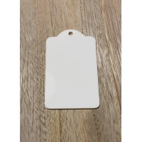 Acrylic Gift Tag - Style 4