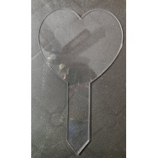 Heart Memorial Marker (2mm Thick)