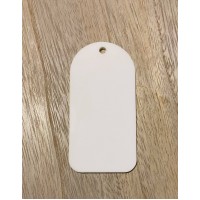 Acrylic Gift Tag - Style 1