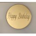 Acrylic Mirror Happy Birthday Discs