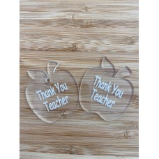 Teacher Gift Apple Keyring