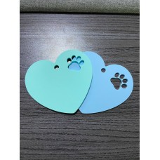 Paw Heart Baubles