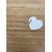 Acrylic Heart Placeholder