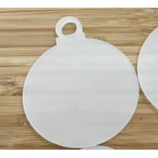 Frosted Traditional Baubles [PACK OF 5]