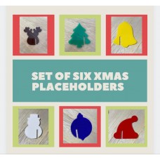 Set of 6 Christmas Placeholders