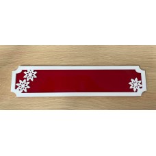 Traditional Style Snowflake Signs - Large