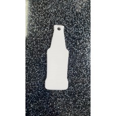 Acrylic Beer Bottle Keyrings (Pack of 10)