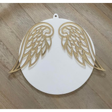 Winged Heart Memorial Plaque