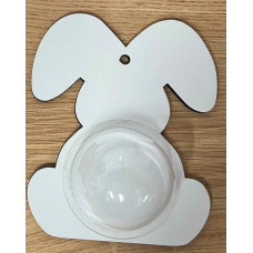 Budget Easter Bunny Treat Holders with Included Plastic Dome