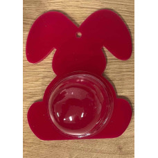 Easter Bunny Treat Holders with Included Plastic Dome