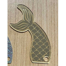 Mermaid Keyrings - Engraved