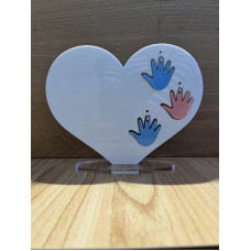 Fathers Day Heart Hand Signs (Sign Only - Hands Sold Seperately)
