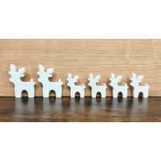 10mm Freestanding Reindeer Family