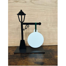 2-Piece Street Lamp Style Bauble Display Holder