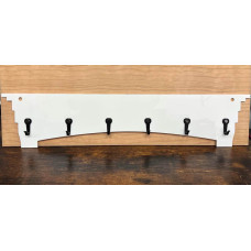 Mantlepiece Stocking Holder with Metal Hooks - Extra Large