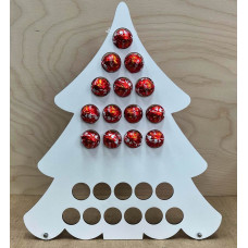 Budget Christmas Tree Chocolate Advent Calendar