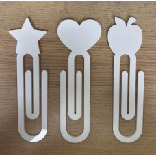 Acrylic Bookmark/Paperclips