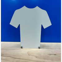 Acrylic T-Shirt Sign with Metal Display Pegs