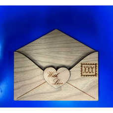 Wood Veneer/Budget MDF Valentines Letter