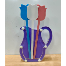 Acrylic Decorative Jug Vase (Vase Only)