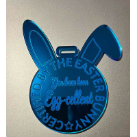 Acrylic Easter Bunny Medal