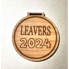 2024 Wood Veneer/Mirror School Leavers Medal
