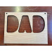 Fathers Day 2-Layer Dad Sublimation Sign