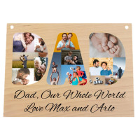 Fathers Day 2-Layer Dad Sublimation Sign