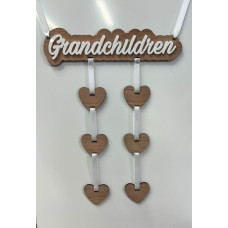 Grandchildren/Grandparent Wooden & Acrylic Sign (Sign Only)