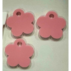 [Pack of 10] Acrylic Flower Keyring Charms (Flowerpot Keyrings Sold Separately)