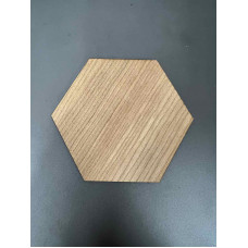 Wood Veneer Hexagons