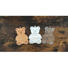 Engraved Baby Bear Baubles